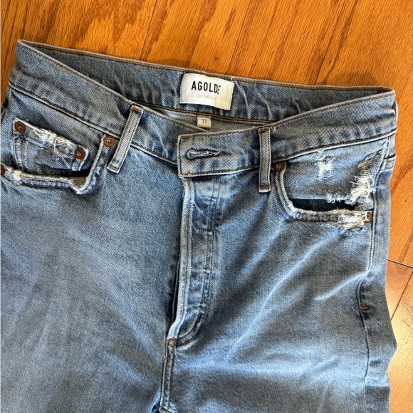Agolde Nico high rise in rooted size 27 - Picture 3 of 7